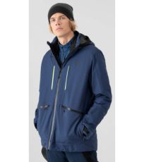Pánska lyžiarska bunda H4Z21-KUMN009 4F DARK BLUE